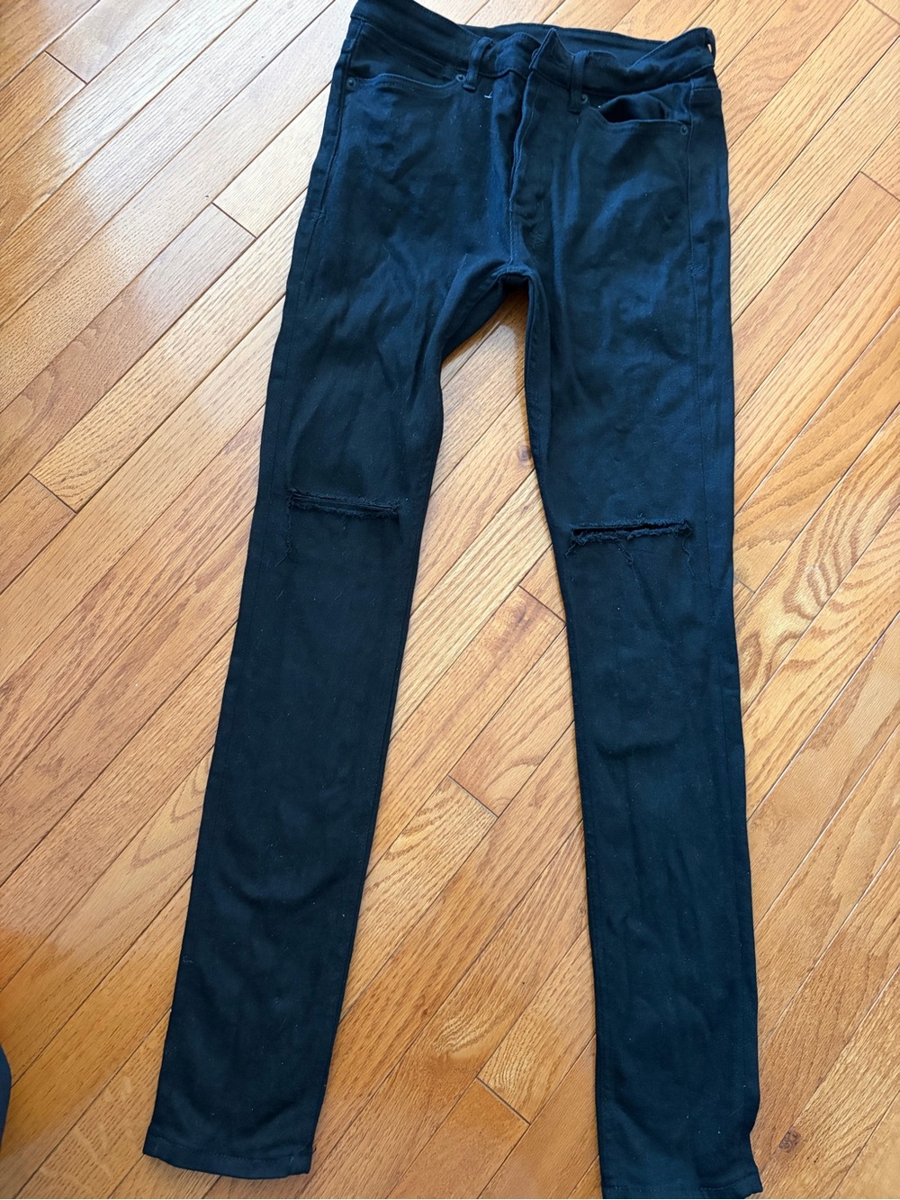 Ksubi Black Skinny Jeans with Branded Waist Label